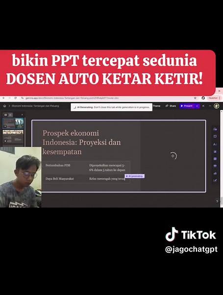 Tutorial Membuat Presentasi Power Point Tercepat dengan AI