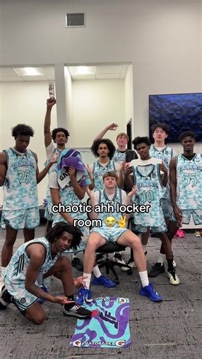 Chaotic Locker Room Moments in Basketball