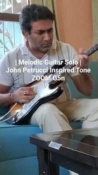 Melodic Guitar Solo | John Petrucci Inspired Tone | ZOOM G5n