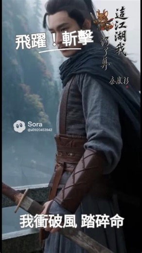 ＜飛躍！斬擊！＞｜武俠 X 氣勢曲｜這江湖我說了算｜ 秦嵐衫 #音樂 #武俠 #秦嵐衫 #江湖 #一首歌一個動作