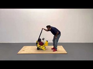 HOC HZR70 Pro 14 Inch Honda GX160 Plate Compactor + Wheel Kit + Water Kit + 3 Year Warranty!