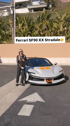 Melissa Fomenko on Instagram: "The infamous Ferrari SF90 XX👌🏼 799 worldwide This is a Grigio Arctica Exterior Black Suede Interior With Orange Accents on Both Exterior and Interior Carbon Fiber Wheels Carbon Fiber Center Caps Carbon Fiber Rear Diffuser Carbon Fiber Front Spoiler Carbon Fiber Rocker Panels Carbon Fiber Racing Seats Carbon Fiber Driving Zone + LEDS Carbon Fiber Dashboard Inserts Suspension Lifter And More… Over One Thousand HP Combined! 0-60 in 2.3 Seconds DM me directly 🙏🏼 #f