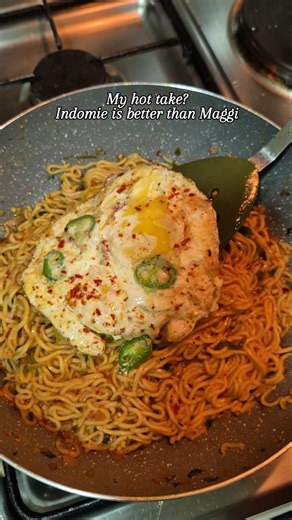 How to make Spicy Garlic Noodles with Indomie? #food #easyrecipes #noodles #indomie