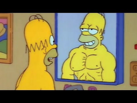 Homer Simpson's Body Transformation