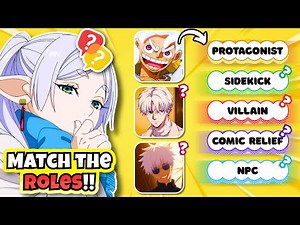 MATCH Every ANIME Character To Their ROLE! 🎭🔥 | Anime Quiz