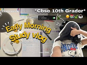 ⋆. 𐙚° 6 Hours of Realistic Studying 📚🎯 | CBSE 10th Study Vlog |
