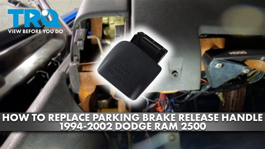 How to Replace Parking Brake Release Handle 1994-2002 Dodge Ram 2500