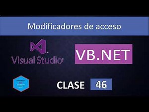 46.Programación en Visual Basic. Net con Visual Studio 2019|| Modificadores de Acceso.