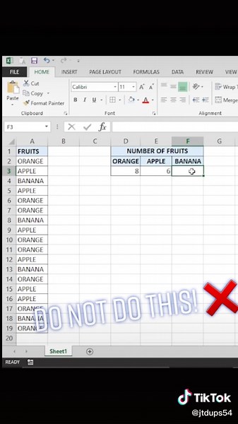 Tallying in Excel: Easy COUNTIF Tricks