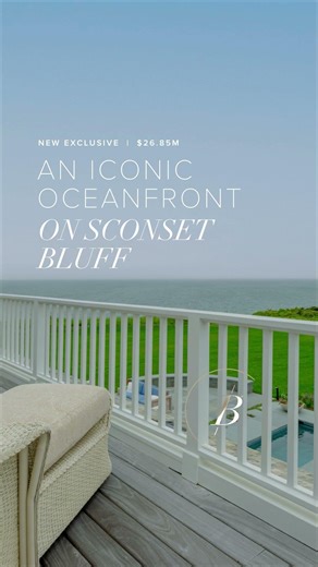 NEW NANTUCKET EXCLUSIVE AT $26.85M.