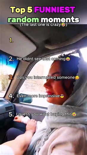 TOP 5 FUNNY RANDOM MOMENTS #shorts