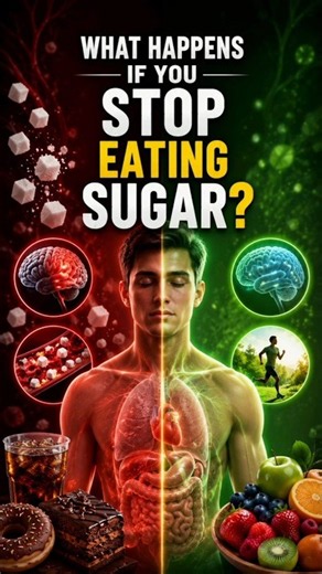 What Happens When You Stop Eating Sugar? | 30 Days Without Sugar 🧠🍬