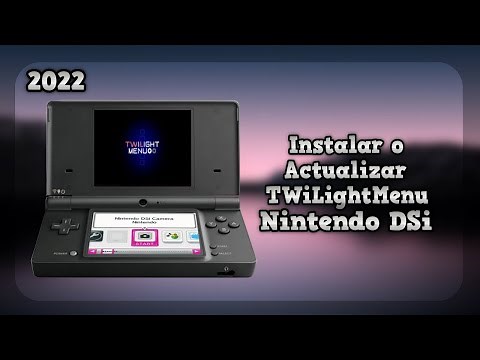 Actualizar o Instalar TWiLightMenu en Nintendo DSi [2023]