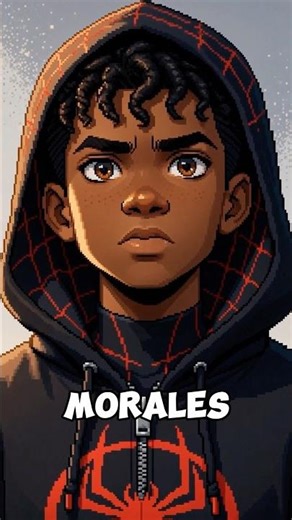 Miles Morales story in one minute #milesmorales #spiderman #peterparker #story #marvel #comics