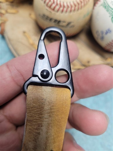 Softball Reclaimed Glove Leather Keychain Laser Engraved Rawlings Baseball Glove - Etsy