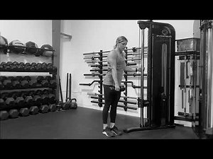 Single Leg Hand Supported Dumbbell RDL