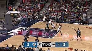 Our first score of the game and our Replay of the Game, presented by Mediacom! | Iowa Wolves