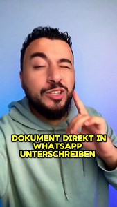 So einfach kannst du Dokumente in WhatsApp unterschreiben und weiterleiten! #Handy #android #tippsundtricks #androidtips #reels #reelsinstagram #whatsapp | Yoragitech