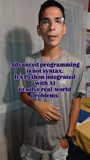 Juan Gabriel Corveto on Instagram: "Hoy quiero aclarar algo que muchos escuchan pero pocos entienden de verdad. Cuando hablamos de lenguaje de programación avanzada, no hablamos solo de una materia universitaria ni de memorizar sintaxis. 👉 Programación avanzada es cuando Python se integra con Inteligencia Artificial y el código deja de ejecutar órdenes para resolver problemas reales. Automatización inteligente. Validación documental. Integración con sistemas reales. Decisiones basadas en datos.