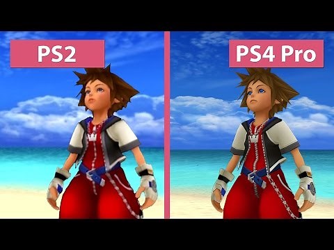 Kingdom Hearts – PS2 vs. PS3 vs. PS4 vs. PS4 Pro 4K UHD Graphics Comparison