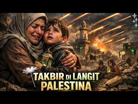 TAKBIR DI LANGIT PALISTINA | DO'A TERBAIK UNTUK SAUDARA KAMI DI SANA INI BARU LAGU TERBAIK