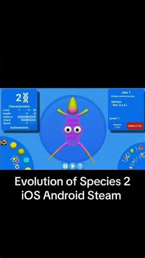 Evolution of species 2 evolution simulator game spore mobile online