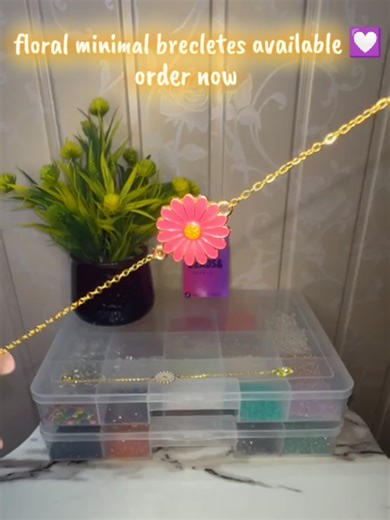 Handmade Floral Bracelets Available for Order