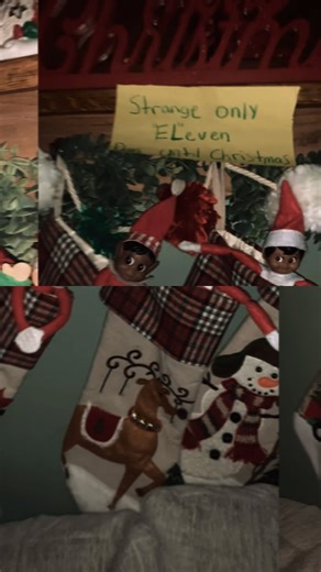 Stranger Things Elf! #elfontheshelf #strangerthings #shorts #trending #youtubeshorts #fyp #trending