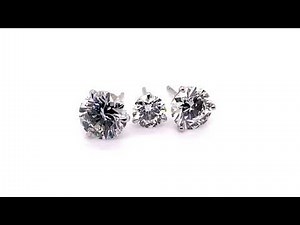 Diamond Stud Earrings Explained!