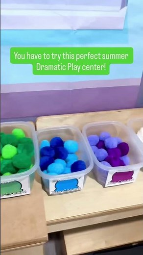 Fresh ice cream, shop’s open, let’s play! This ice cream parlor dramatic play center is the perfect