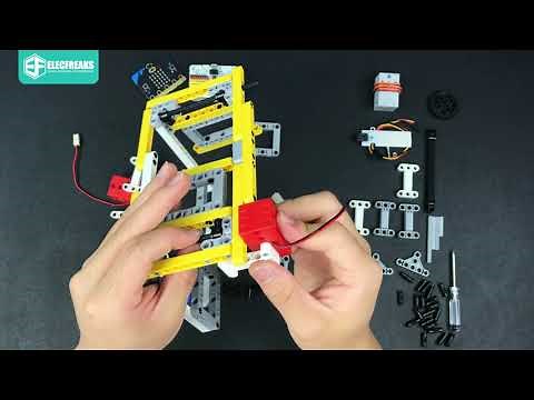 Wonder Building Kit for microbit Case 20: The Smart Airer