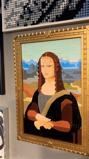 Lego’s Mona Lisa Masterpiece!!
