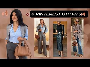 Recreating 6 Pinterest Outfits For Autumn/Fall 2025 🍂 | Capsule Wardrobe Style