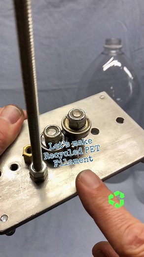 Making PET Filament from recycled plastic bottles. In this one I’m showing how I use my bottle cutter to turn the plastic into a long thin ribbon. It’s important that the ribbon be the correct width based upon its thickness. Thick. Width. .20mm 10mm. .25mm 9mm. .30mm 8mm. .35mm 7mm. .40mm 6mm. .45mm 5mm. #ender3v2 #3dprinting #recycling #pultruder #pultrusion #diyfilament #petfilament