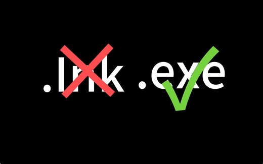 教你创建格式为.exe的快捷方式