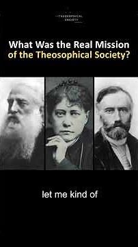 What was the original mission of the Theosophical Society?