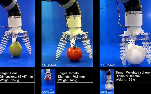 【Soft Robotics】超越鱼鳍手的三维柔顺手指