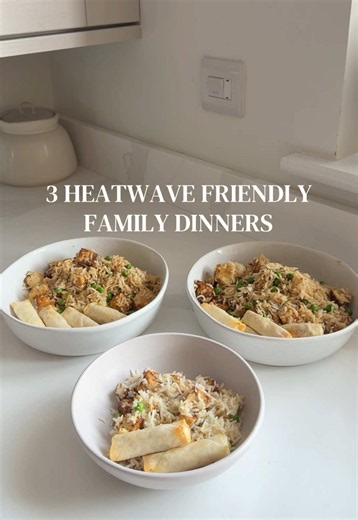 Too hot to cook but have a family to feed? In 30 minutes or less you can make a tasty family dinner to make mealtimes feel special for way less effort. Minimal prep, great for leftovers, heatwave approved! Perfect for dining al fresco and making the most of the UK summer. I post easy family meal ideas every week, showing what I cook for my family of three as a working toddler mum. Make sure you follow me so you don’t miss next week’s! 💗