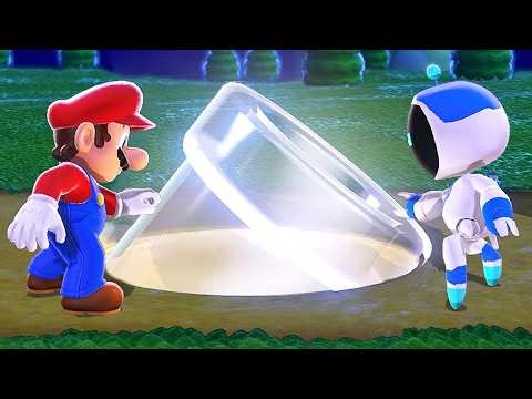 Super Mario 3D World + Astro Bot - Full Game Walkthrough (HD)