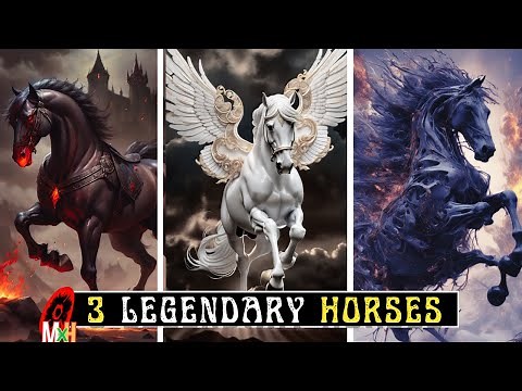 3 Legendary Mythical HORSES In Mythology