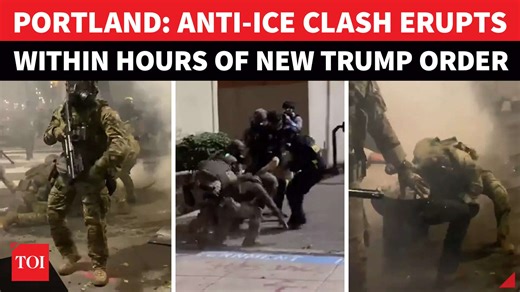 On Cam: Trump’s Military Crackdown SPARKS Violence In Portland, Tensions EXPLODE At ICE Facility