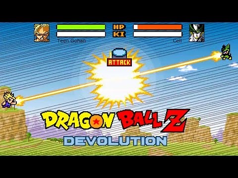 Dragon Ball Z Devolution: The Cell Saga! (New Version 1.2.2)