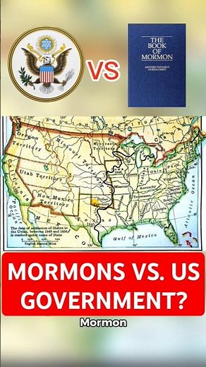 Utah War of 1857: Mormon Settlers VS US Governemnt #ushistory #history #war #military #army #mormon