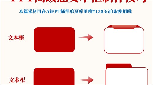 PPT高级感文本框，零基础也能轻松搞定！