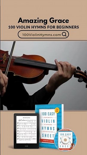 Amazing Grace Violin Tutorial for Beginners #violin #tutorial #hymn