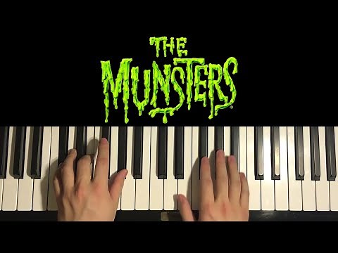 The Munsters Theme Song (Piano Tutorial Lesson)