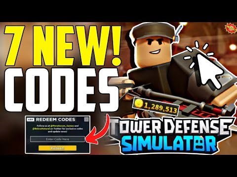 ⚠️UPDATE!!⚠️ TOWER DEFENSE SIMULATOR ROBLOX CODES 2025 - TOWER DEFENSE CODES 2025 - TDS