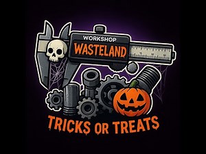 Part Layout and Scribing My Little Machine Shop Day 12 Tricks or Treats