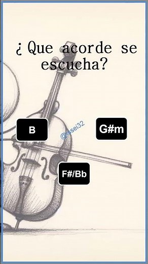 ¿Que acorde se escucha? quiz | inversiones | #7