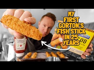 I ate Gorton's Fish Sticks for the first time in 25 years | *ARE THEY STILL GOOD IN 2024?!*